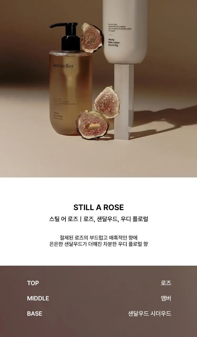 [센티드/보습] 허스텔러 니어바이 퍼퓸 바디로션 300ml (2종 중 택 1) 상세페이지 4